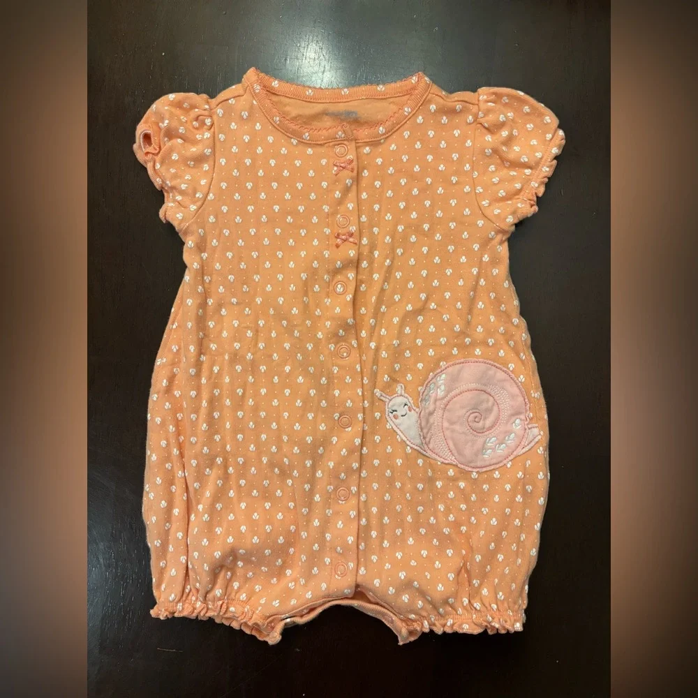 Set of Three Baby Rompers - Simple Joys by Carters - Picture 7 of 12